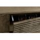 Comode - Comoda TV cu model optic 3D, Lemn mahon gri, ART DECO 200cm