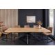 Mese dining - Masa sufragerie ZEUS 240cm stejar natural