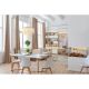 Pendule, Lustre suspendate - Lustra LED suspendata cu telecomanda KLUNKA crom