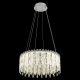 Pendule, Lustre suspendate - Lustra LED suspendata cu telecomanda KLUNKA crom