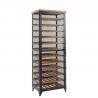 Raft pentru 72 sticle de vin Bodega 185cm