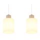 Pendule, Lustre suspendate - Lustra cu 4 pendule din sticla TRENT