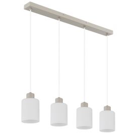Lustra cu 4 pendule din sticla TRENT