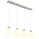 Pendule, Lustre suspendate - Lustra cu 4 pendule din sticla TRENT