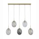 Pendule, Lustre suspendate - Lustra cu 5 pendule sticla colorata Whirl
