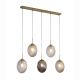 Pendule, Lustre suspendate - Lustra cu 5 pendule sticla colorata Whirl