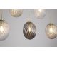 Pendule, Lustre suspendate - Lustra cu 5 pendule sticla colorata Whirl