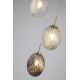 Pendule, Lustre suspendate - Lustra cu 3 pendule sticla colorata Whirl