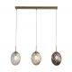 Pendule, Lustre suspendate - Lustra cu 3 pendule sticla colorata Whirl