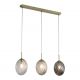 Pendule, Lustre suspendate - Lustra cu 3 pendule sticla colorata Whirl