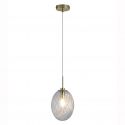 Pendul sticla transparenta Whirl