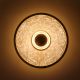 Aplice, corpuri de iluminat pentru pereti - Aplica decorativa metal auriu, acrilic LED Alexia