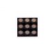 Corp incastrabil tavan fals cu 9 spoturi LED X-line