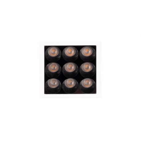Spoturi tavan fals - Corp incastrabil tavan fals cu 9 spoturi LED X-line