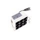 Spoturi tavan fals - Corp incastrabil tavan fals cu 9 spoturi LED X-line