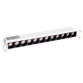 Corp incastrabil tavan fals cu 12 spoturi LED X-line