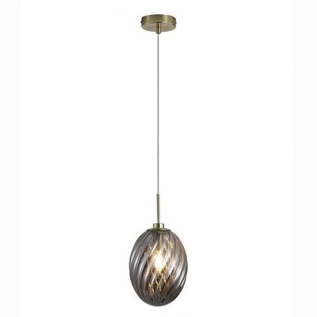 Pendule, Lustre suspendate - Pendul sticla fumurie Whirl