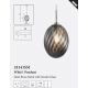 Pendule, Lustre suspendate - Pendul sticla fumurie Whirl