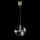 Lustra LUX decorativ fulgi de zapada din cristal SNOWFLAKE 02B