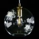 Lustre Cristal Bohemia - Lustra LUX decorativ fulgi de zapada din cristal SNOWFLAKE 02A