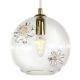Lustre Cristal Bohemia - Lustra LUX decorativ fulgi de zapada din cristal SNOWFLAKE 02A