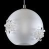 Lustra LUX decorativ fulgi de zapada din cristal SNOWFLAKE 02B-SB