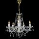Lustre Cristal Bohemia - Candelabru Cristal Bohemia Exclusive 5 brate Magda V