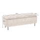 Banchete-Tabureti - Bancheta cu spatiu de depozitare Catifea Verde inchis, EN VOGUE 120cm