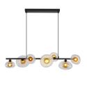 Lustra sticla transparenta si chihlimbar Sunbeam 7L