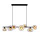 Lustra sticla transparenta si chihlimbar Sunbeam 7L