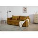 Canapele - Canapea extensibila, Catifea Galben Mustar APARTMENT 215cm