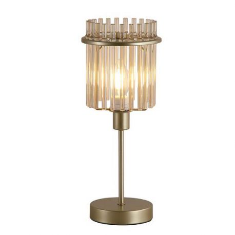 Veioze - Veioza/Lampa de masa decorativa Swizzle champagne