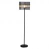 Lampadar/Lampa de podea decorativa Swizzle fumuriu