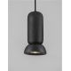 Pendule, Lustre suspendate - Pendul minimalist ceramica neagra PARLO