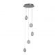 Pendule, Lustre suspendate - Lustra cu 5 pendule LED Quartz