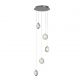 Pendule, Lustre suspendate - Lustra cu 5 pendule LED Quartz