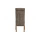 Seturi scaune, HoReCa - Set de 2 scaune CASA din microfibra taupe si picioare din lemn