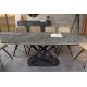 Mese extensibile - Masa extensibila cu design prin rotire Inception 130-190cm antracit