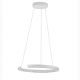 Lustra circulara aluminiu alb GREAMY D-46cm