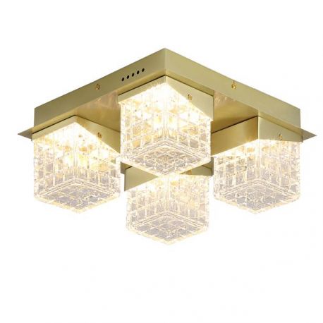 Plafoniere - Plafoniera LED decorativa Cuboid 4L