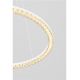 Pendule, Lustre suspendate - Lustra circulara aluminiu alb GREAMY D-65cm