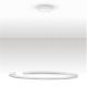 Pendule, Lustre suspendate - Lustra circulara aluminiu alb GREAMY D-85cm