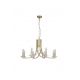 Candelabre, Lustre - Candelabru stil elegant metal alama Ascona 8L