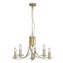 Candelabru stil elegant metal alama Ascona 5L