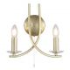 Aplica de perete stil elegant metal alama Ascona 2L
