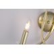Aplice, corpuri de iluminat pentru pereti - Aplica de perete stil elegant metal alama Ascona 2L