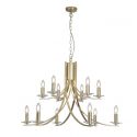Candelabru stil elegant metal alama Ascona 12L
