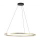 Pendule, Lustre suspendate - Lustra circulara aluminiu auriu GREAMY D-85cm