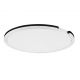 Plafoniera circulara aluminiu negru GREAMY D-65cm