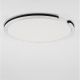 Plafoniere - Plafoniera circulara aluminiu negru GREAMY D-65cm